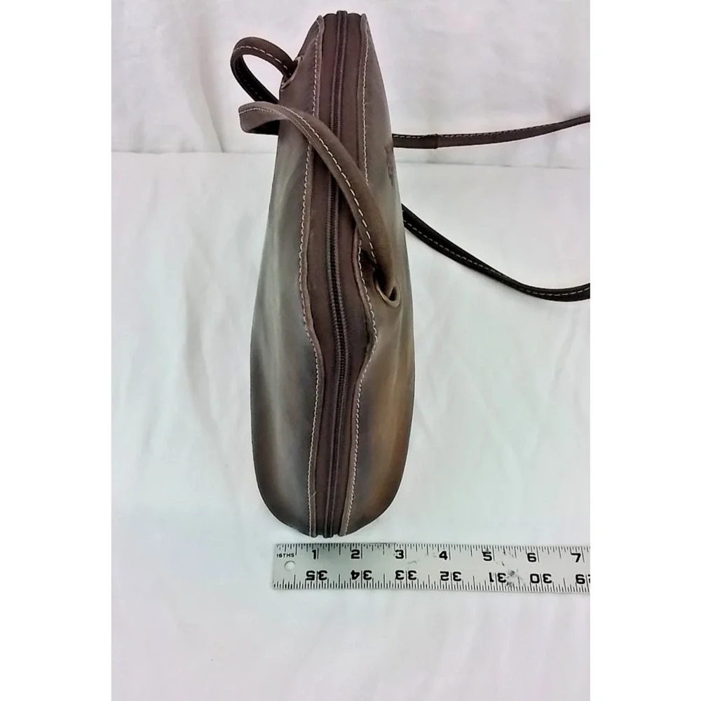 STS Ranchwear Brown Leather Crossbody Shoulder Bag